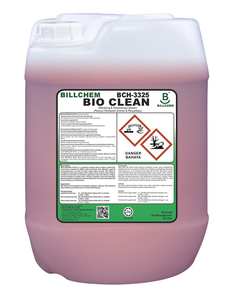BCH 3325<br/>Bio Clean