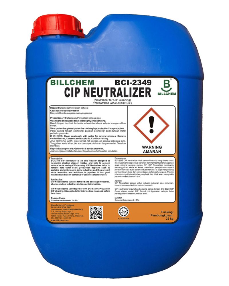 BCI 2349CIP Neutralizer – Billchem